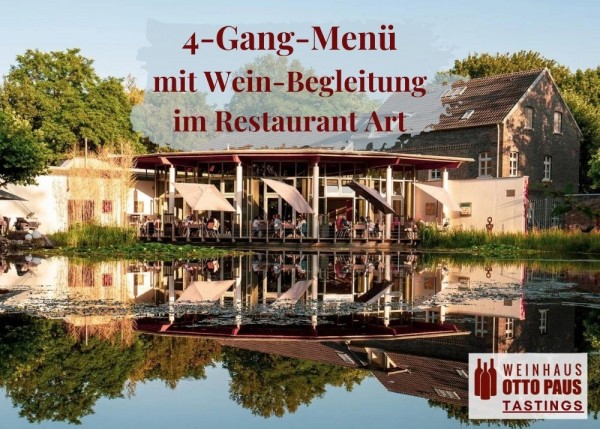 Wein-Tasting Do. 01.02.2024 - 4-Gang-Menü mit Weinbegleitung im Restaurant Art günstig buchen