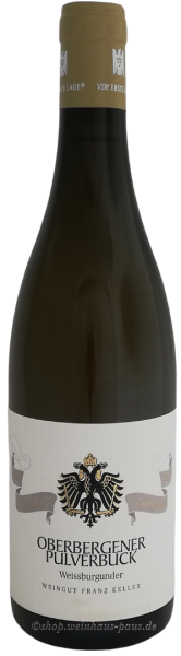 Der Oberbergener Pulverbuck Weißburgunder vom Weingut Franz Keller