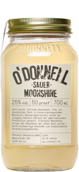 O'Donnell Moonshine Sauer 25% Vol. 0,7L günstig kaufen