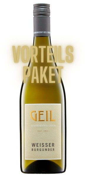 Vorteilspaket 18 Fl. Weingut Geil Weißburgunder 2023 günstig kaufen