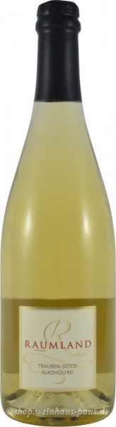 Der Trauben-Secco Alkoholfrei von Raumland