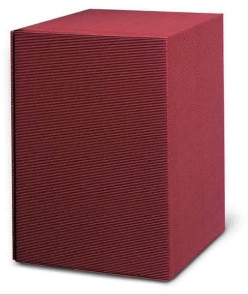 Präsentkartonage 6er Offene Welle Rot günstig kaufen