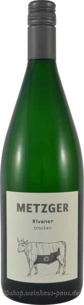 Weingut Metzger Rivaner 1L Literwein 2023 günstig kaufen