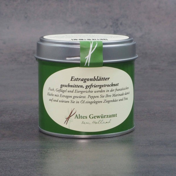 Ingo Holland Estragonblätter geschnitten gefriergetrocknet 10g günstig kaufen