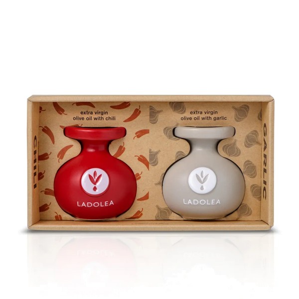 Ladolea Olivenöl Set Chili & Garlic 2x80ml günstig kaufen