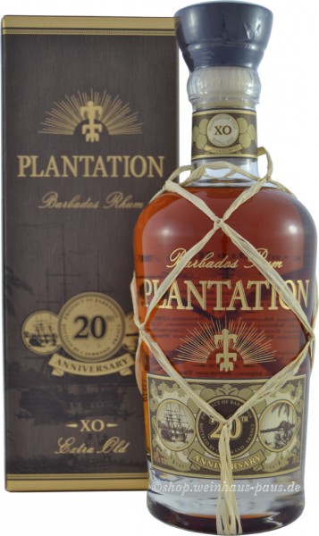 Plantation Extra Old - 20th Anniversary 0,7L 40% günstig kaufen