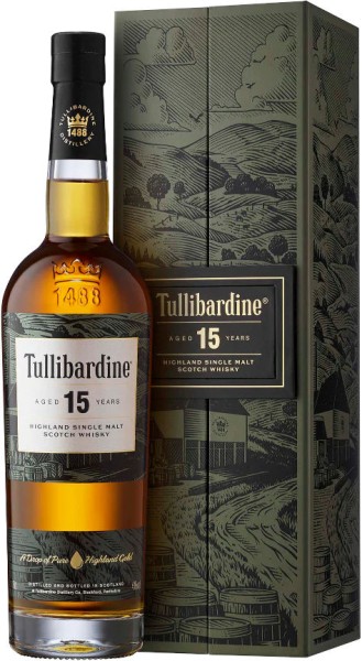 Tullibardine 15 Jahre Single Malt 0,7L 43% günstig kaufen