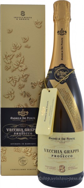Der Vecchia Grappa di Prosecco von Andrea da Ponte