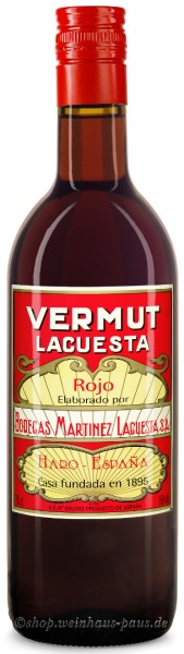 Der Vermut Rojo von Bodegas Martinez Lacuesta
