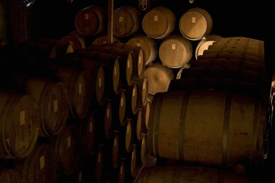 Der Weinkeller bei Domaine du Tariquet