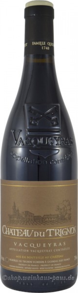 Der Château du Trignon Vacqueyras von Jerome Quiot