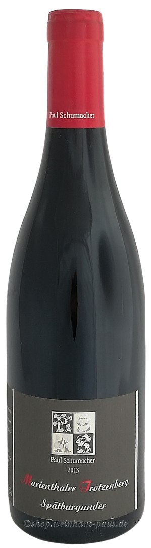 Weingut Paul Schumacher Marienthaler Trotzenberg Spätburgunder 2013