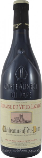 Der Cahteauneuf du Pape von der Domaine du Vieux Lazaret