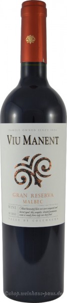 Viu Manent Malbec Gran Reserva 2020