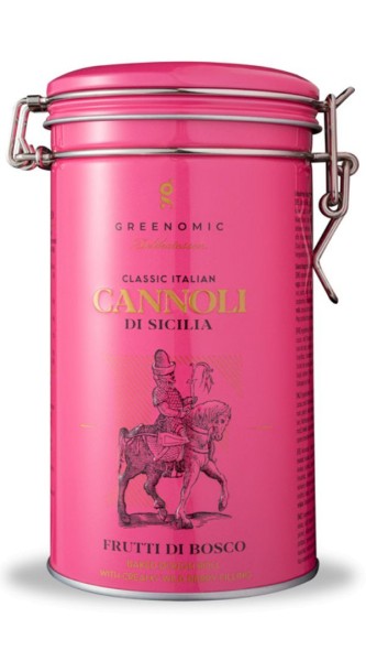 Cannoli di Sicilia Frutti di Bosco Teigröllchen Waldfrüchte pink günstig kaufen